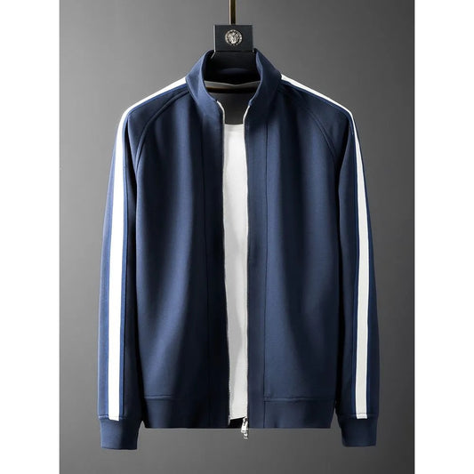 Men's Casual Fleece Padded Coat Trousers Suit