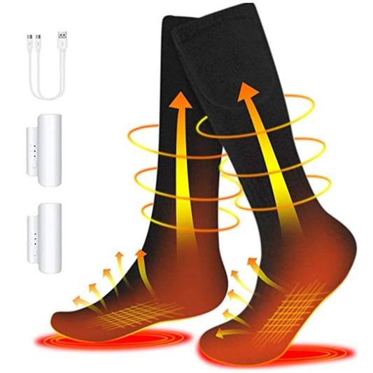 Men's And Women's Fashion Simple Heating And Warm-keeping Electric Socks
