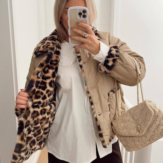 Fur Coat Women's Short Two-sided Wear