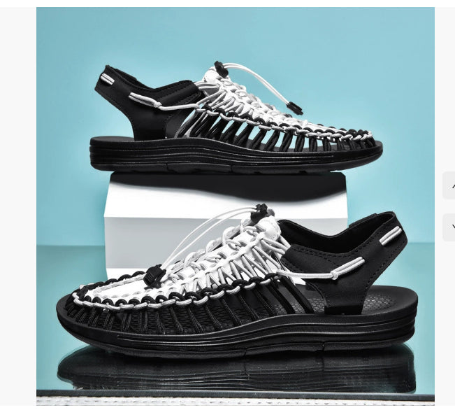 Women's Casual Sneakers Roman Braided Sandals