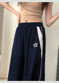 Retro Casual Harajuku Patchwork Sweatpants