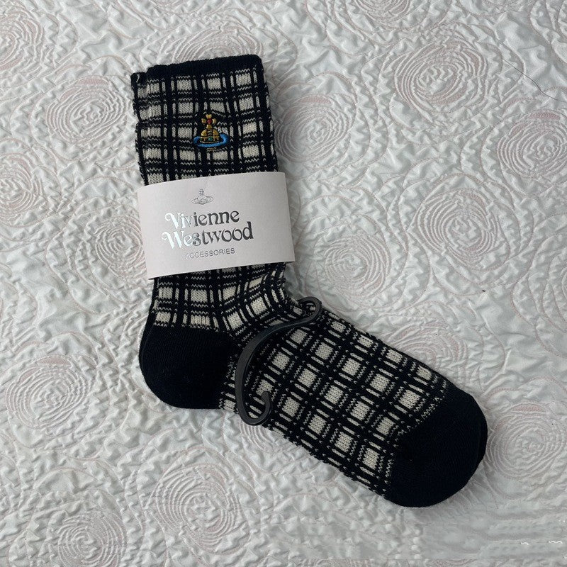 Women's Mid-High Tube Calf Retro Style