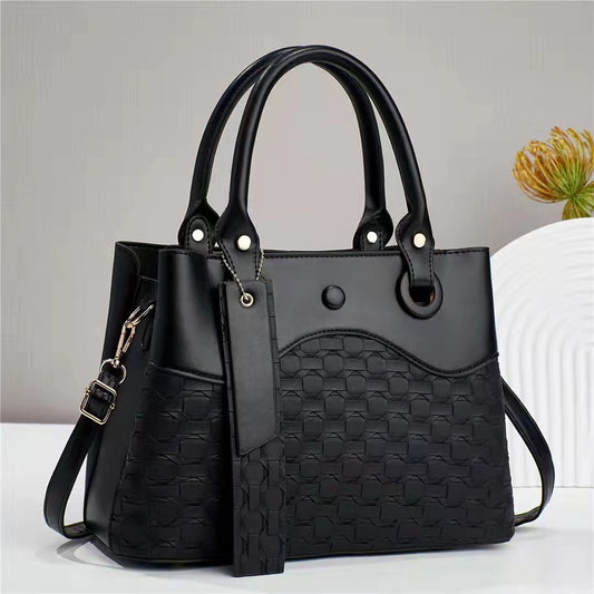 Rummelig Crossbody Skuldertaske til Kvinder i Smart Koreansk Stil