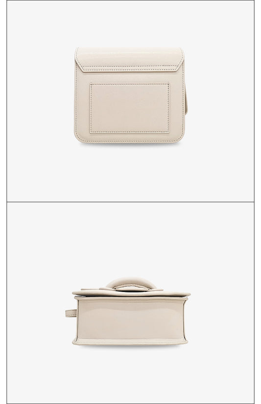 Women's Fashionable New Cowhide Small Square Bag