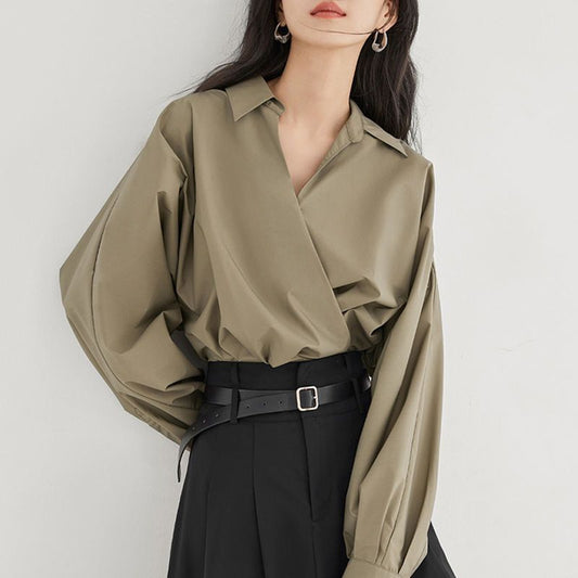 V-neck Shirt A Simple Yet Stylish Top For The Commute