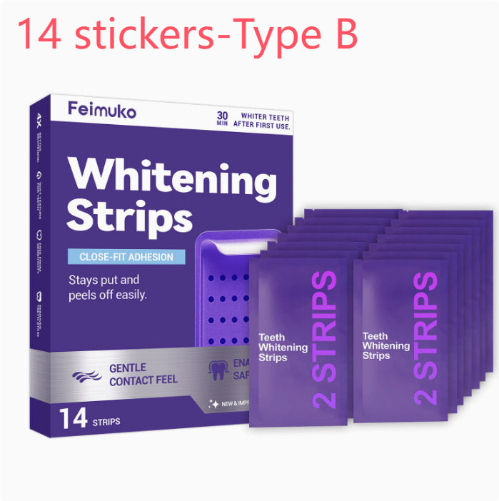 Purple Whitening And Stain-removing Tooth Plaster