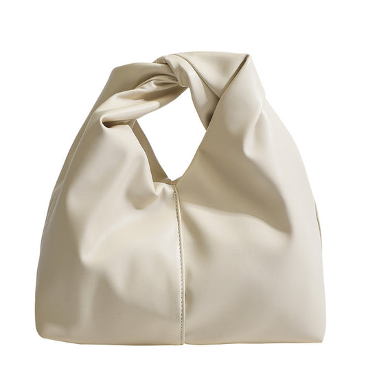 Texture Pleated Design Cloud New Korean Style Dumpling Bag