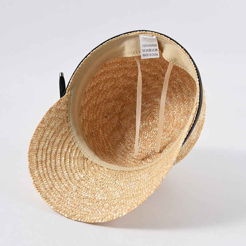 New Straw Peaked Hat Holiday Wind Ladies Shade