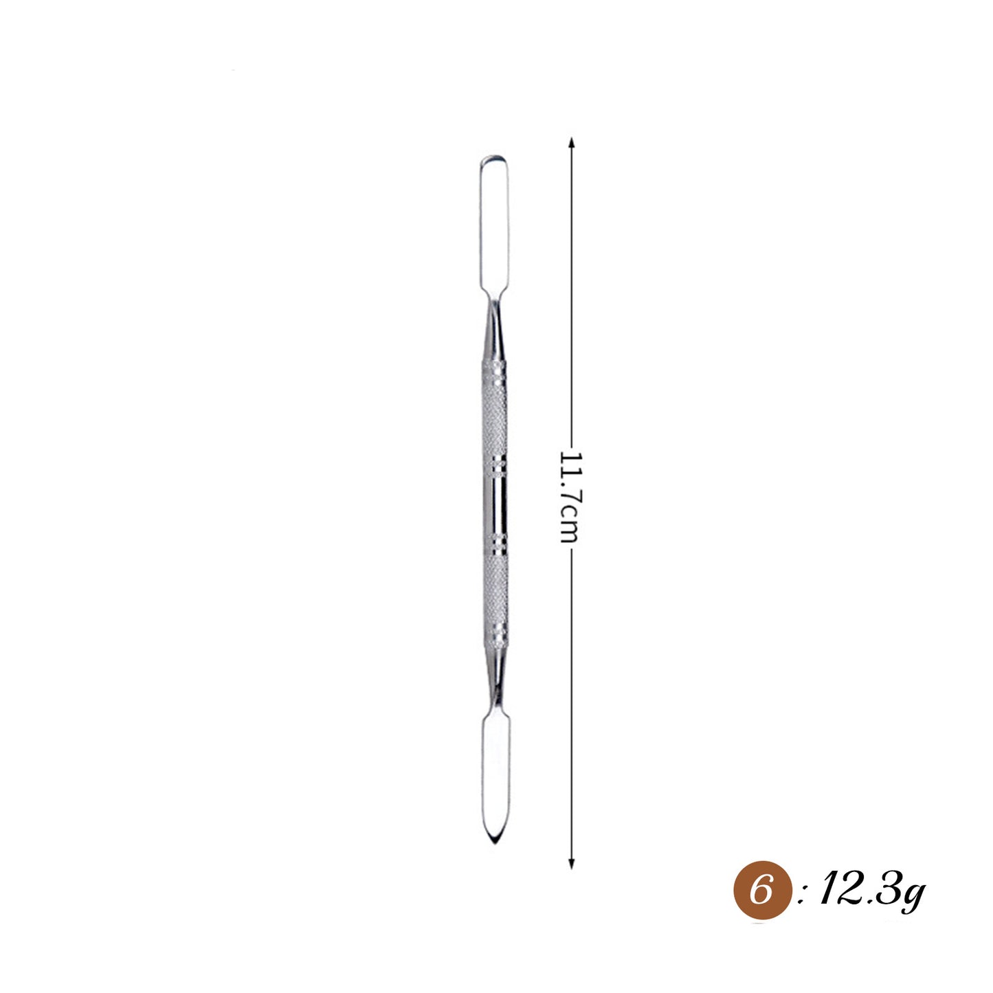 Stainless Rod Depotting Mixing Tool Foundation Mixing Stick Spurtle Spatula Concealer Makeup Eye Shadow Cream Pigments Mixing Tool Nail Art Stirring Rod Cream