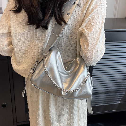 Personlighed Trendy Fashion Skuldertaske Stor Kapacitet Crossbody Taske