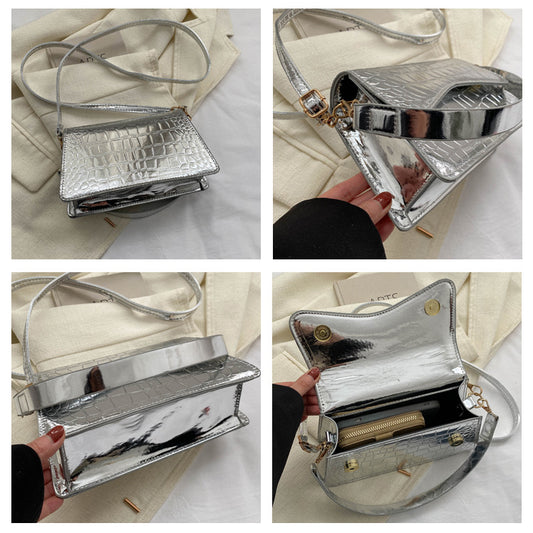 Fashion Casual Texture Single Shoulder Crossbody Bag