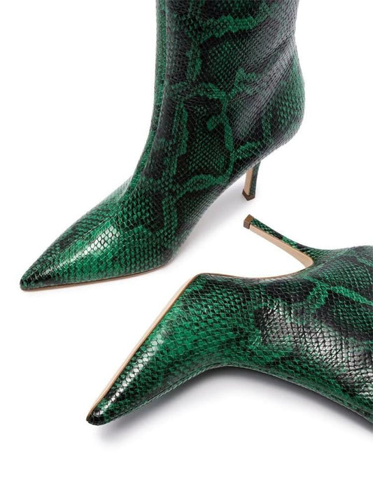 Women's High Boots But Pointy Toe Stiletto Heel
