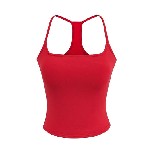Women's Summer Casual Sports Vest Women's Beauty Back Sling