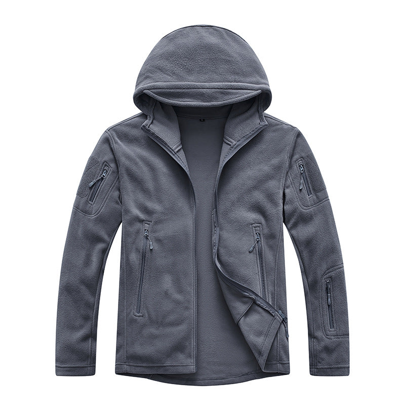 Womens Outdoor SpringFall Thermal Hardshell Jacket With Hood
