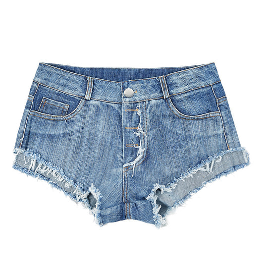 Sommer Pige Denim Shorts Hot Pants Europæiske Og Amerikanske Jeans