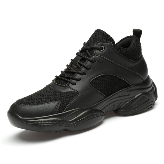 Invisible Height Increasing Insole Running Platform Low Top Mesh Casual Sneakers