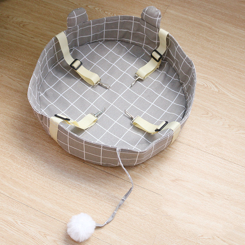 Pet cat swing cat bask in the sun cat hanging basket