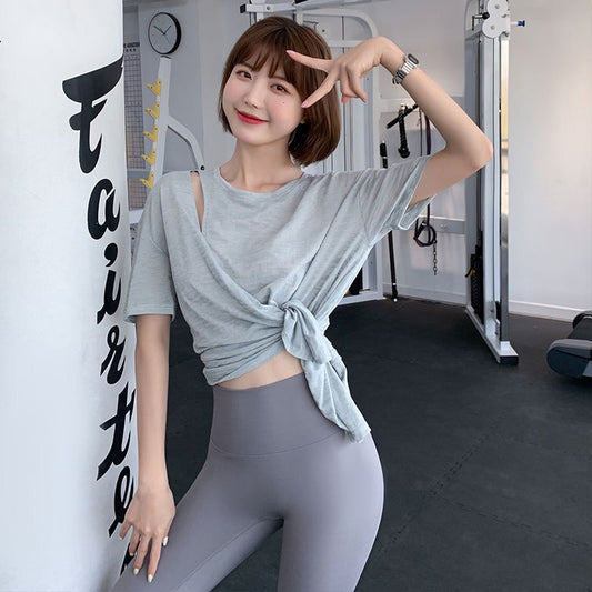 Women's Fitness Quick-drying Short-sleeved Shirt