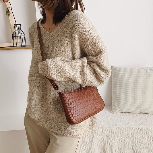 Underarm Bag Baguette Bag Women's Shoulder Messenger Bag