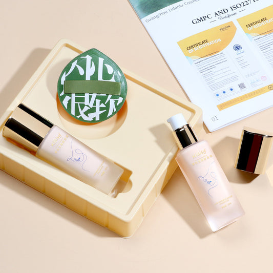 Klaisy Lock Makeup Flawless Liquid Foundation Sets Of Boxes Concealer Lasting