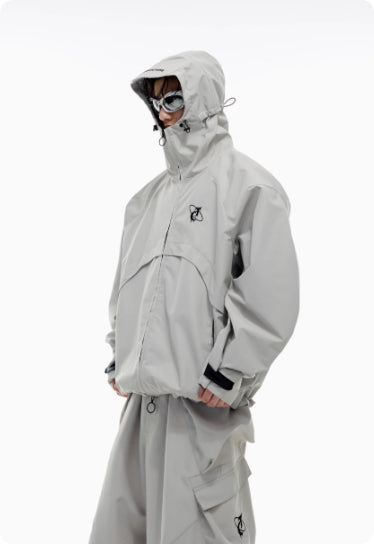 Waterproof And Windproof Men's And Women's Sets Of Assault Jackets