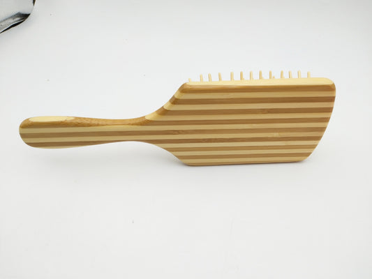 Natural bamboo scalp massage comb