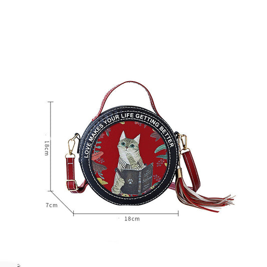 DIY Hand Knit Bag For Cats