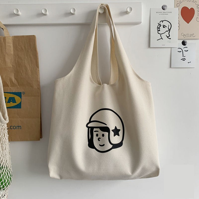 Japanese Simple And Versatile Literary Large Capacity Shoulder Bag