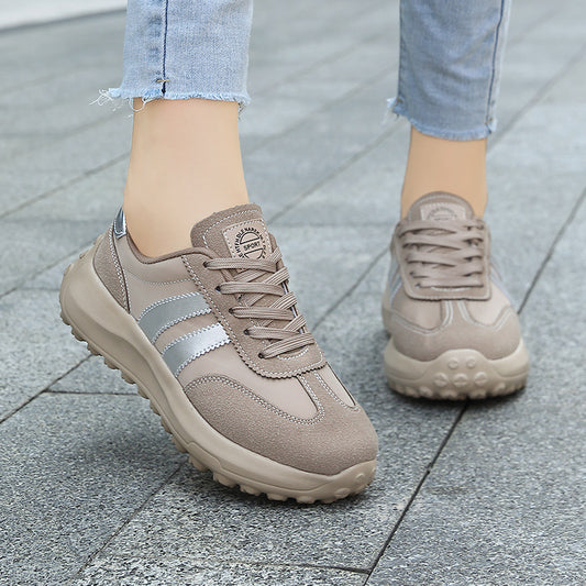 Women's Low-top All-matching And Lightweight Running Shoes Soft Bottom Comfortable Casual