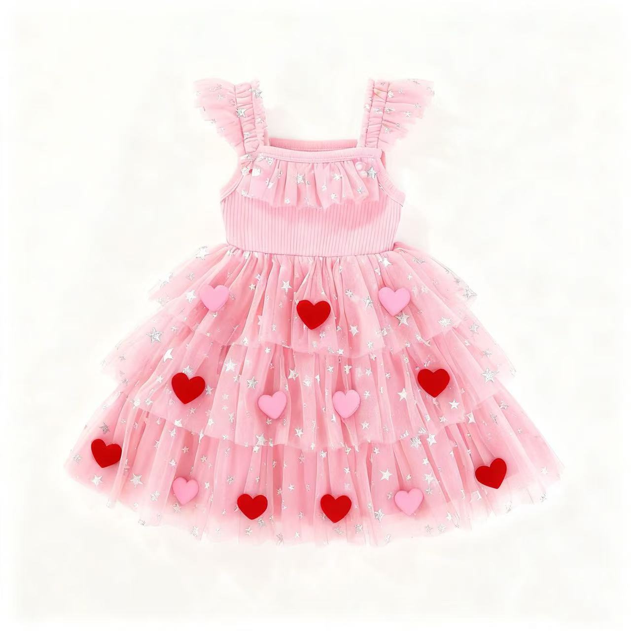 Christmas Holiday Dress Girl Christmas Dress Mesh Skirt Christmas Skirt