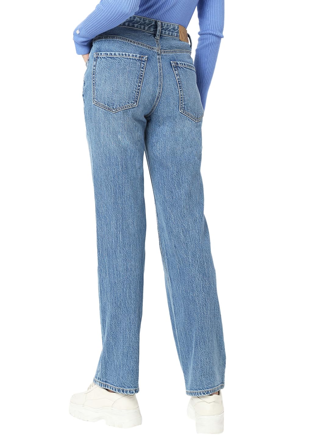 VERO MODA dam Raka jeans Vmtessa Hr raka jeans Li3114 Ga Noos