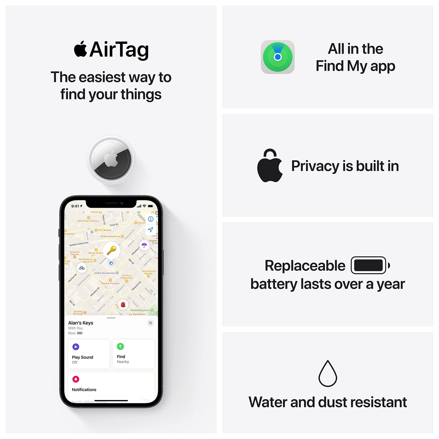 Apple AirTag 4-pack