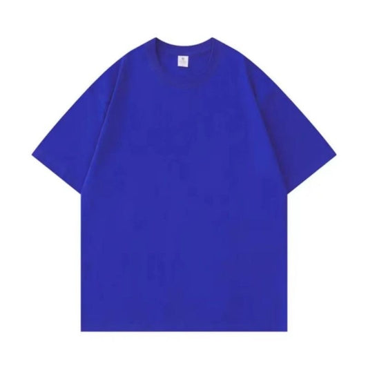 Solid Color Loose T-shirt Top