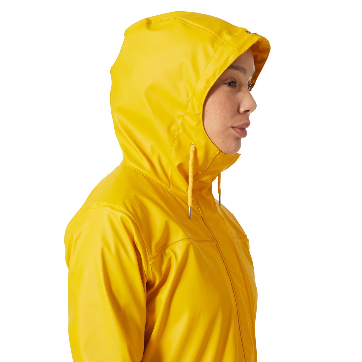 Helly-Hansen dam Moss Hooded Waterproof Windproof Rain Coat Regnrock (1-pack)