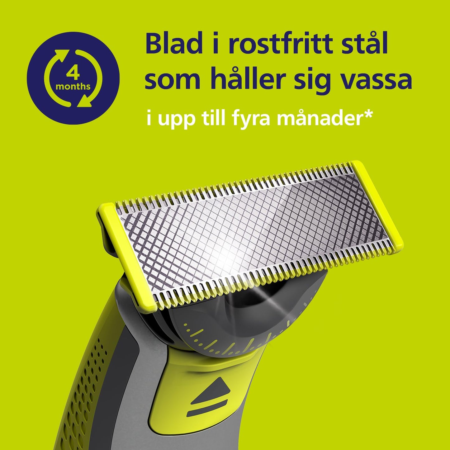 Philips OneBlade Original-rakblad för alla OneBlade- och OneBlade Pro-modeller, 5-pack (modell QP250/50)