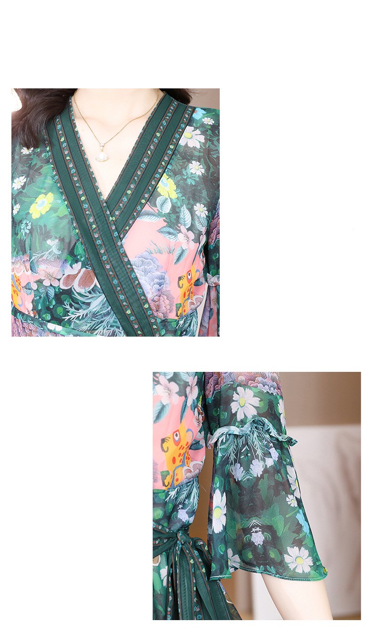 Summer Dress Mid length Fashion Slim