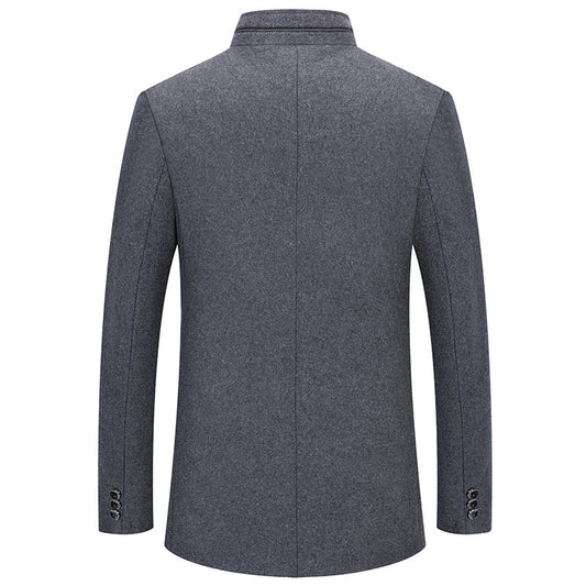 Men's Fashion Casual Woolen Coat