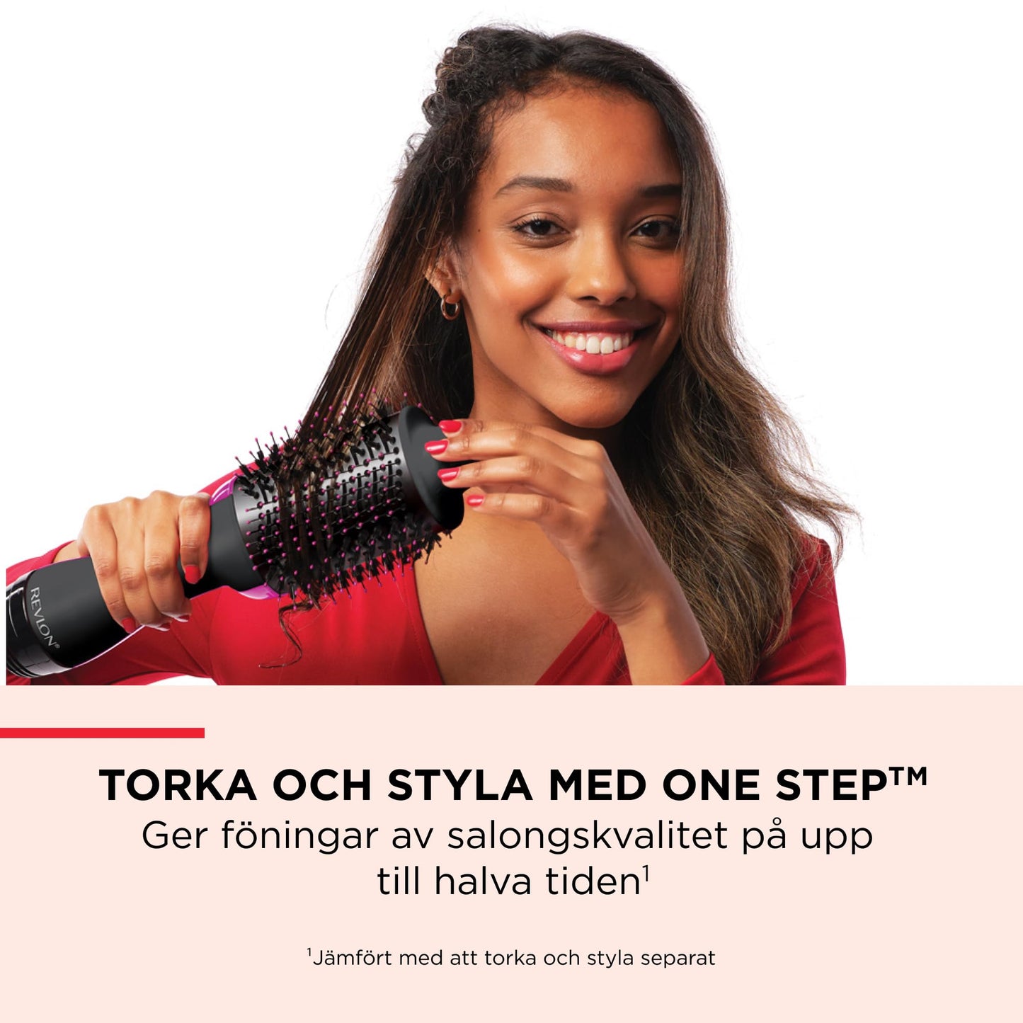 Revlon RVDR5222 Salon One-StepTM hårtork och volymgivare med sektionskam