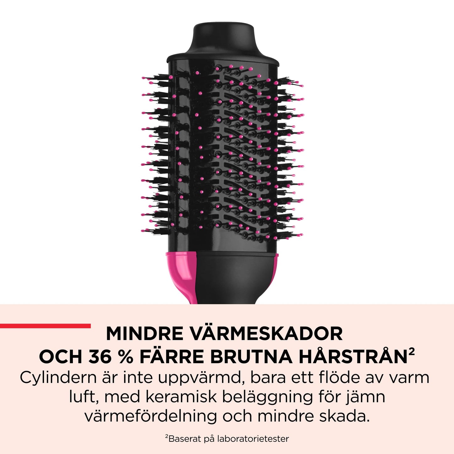 Revlon RVDR5222 Salon One-StepTM hårtork och volymgivare med sektionskam
