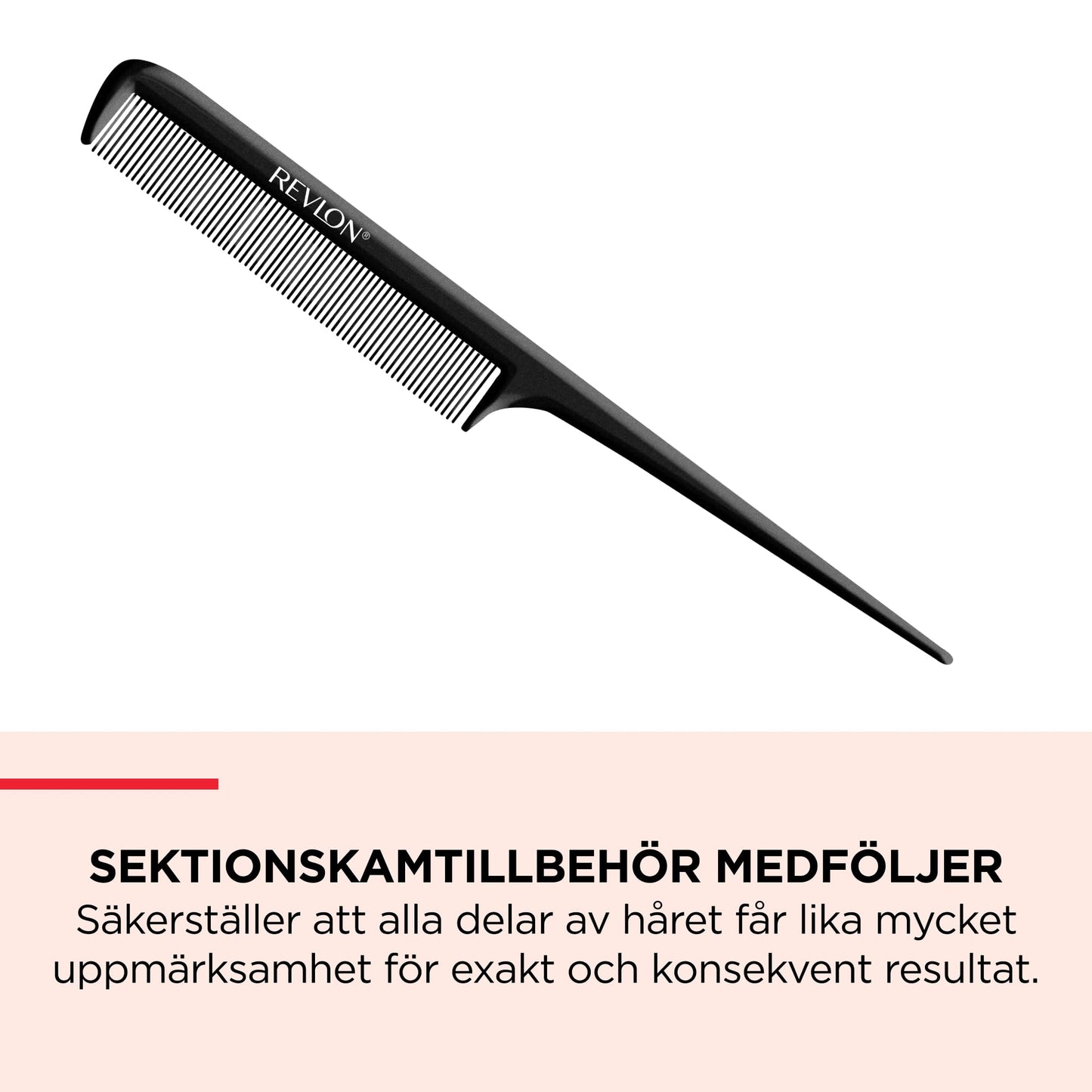 Revlon RVDR5222 Salon One-StepTM hårtork och volymgivare med sektionskam