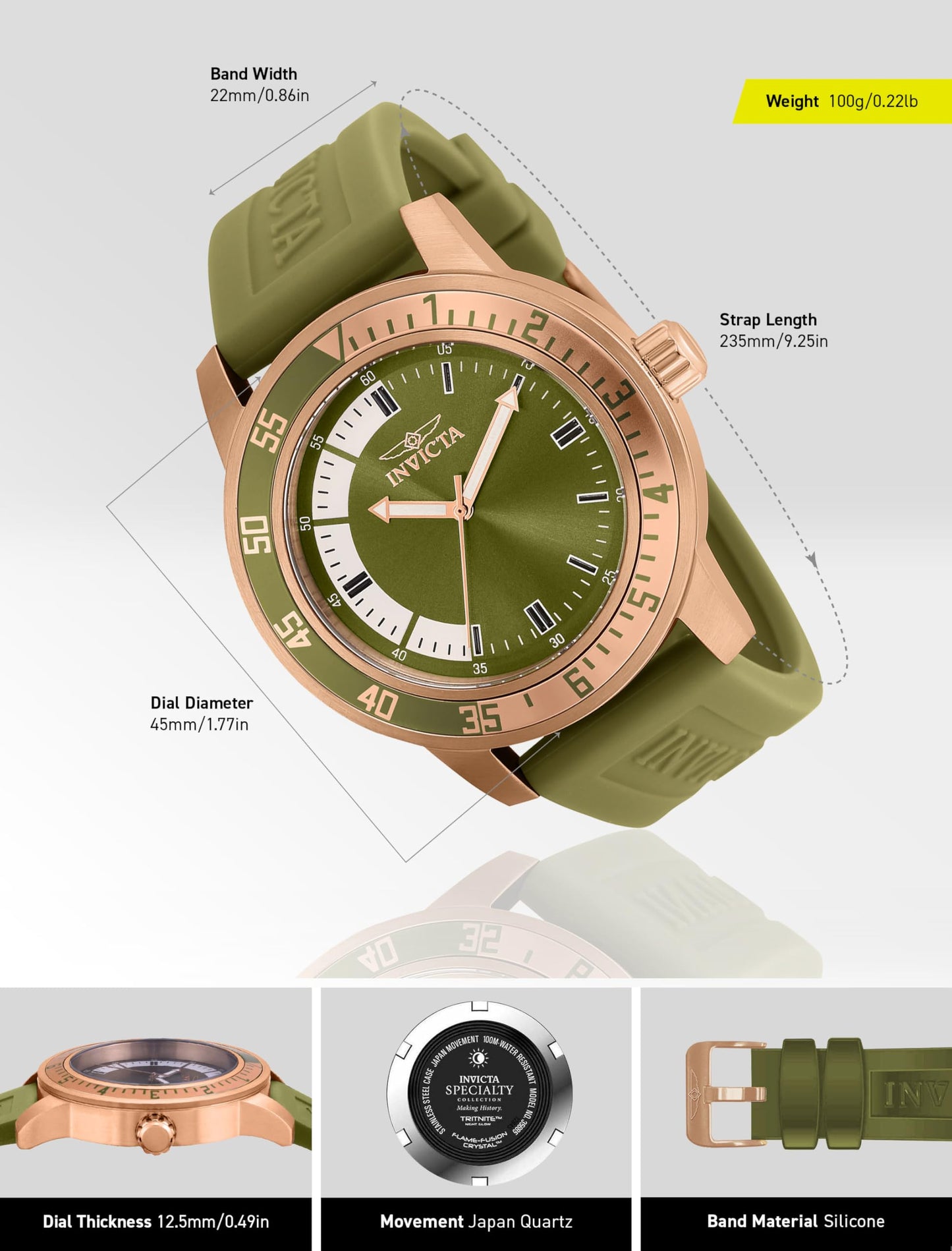 Invicta Specialty rostfrit