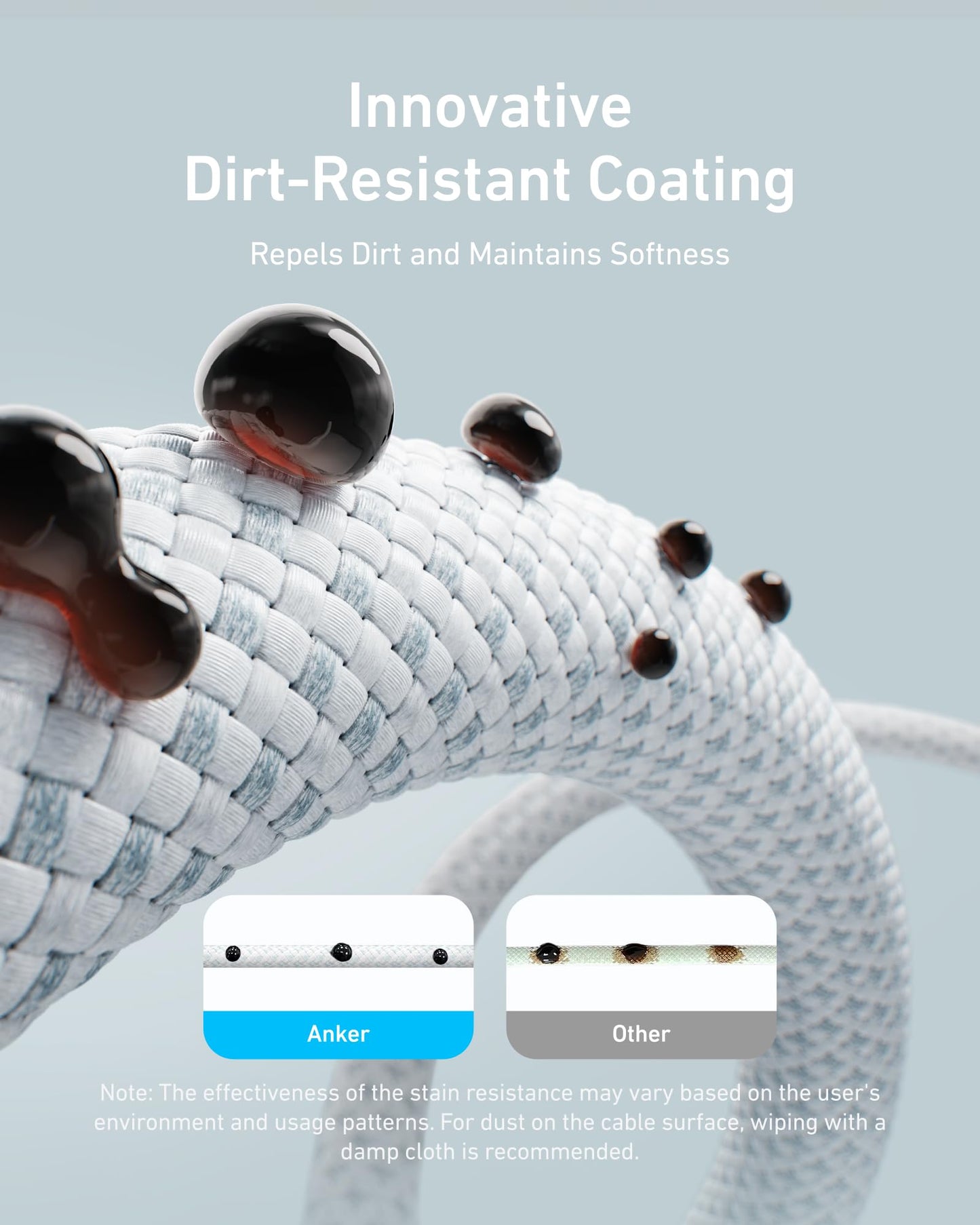 Anker USB C till USB C-kabel, 240 W USB C-kabel, USB C-laddningskabel 90 cm lång för iPhone 16/15-serien, MacBook Pro/Air, iPad Pro/Air, Galaxy S24/S23