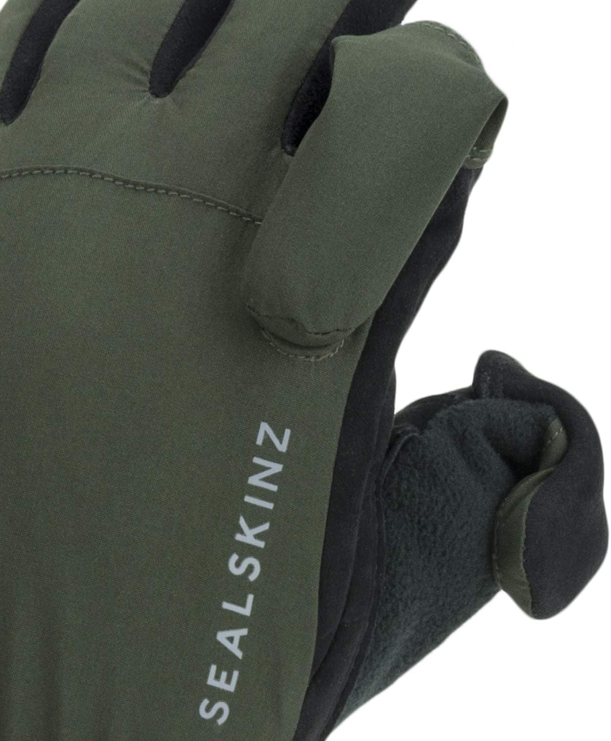 Sealskinz Stanford Vattentät Sporthandske Med Foder För Alla Väder, Olivgrön/Svart, L