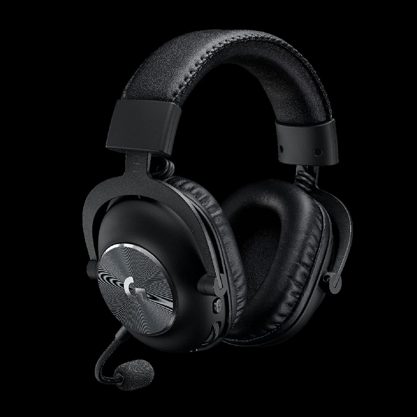 Logitech G PRO X Wireless LIGHTSPEED Spelheadsetet med Blue VO!CE-mikrofonfilterteknik, PRO-G-högtalarelement på 50mm, DTS Headphone: X 2.0, 20+ timmars batteritid, PC, PS5, PS4, Switch - Svart