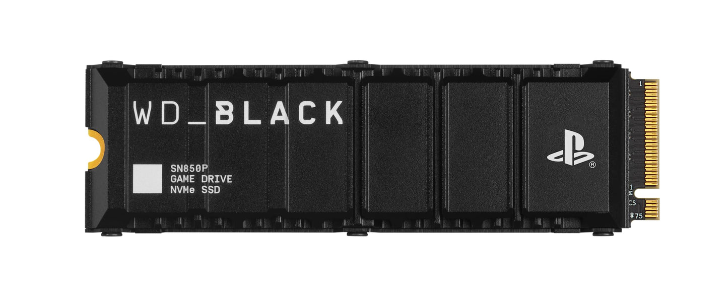 SanDisk SN850P Hårddisk, Svart, 2 TB
