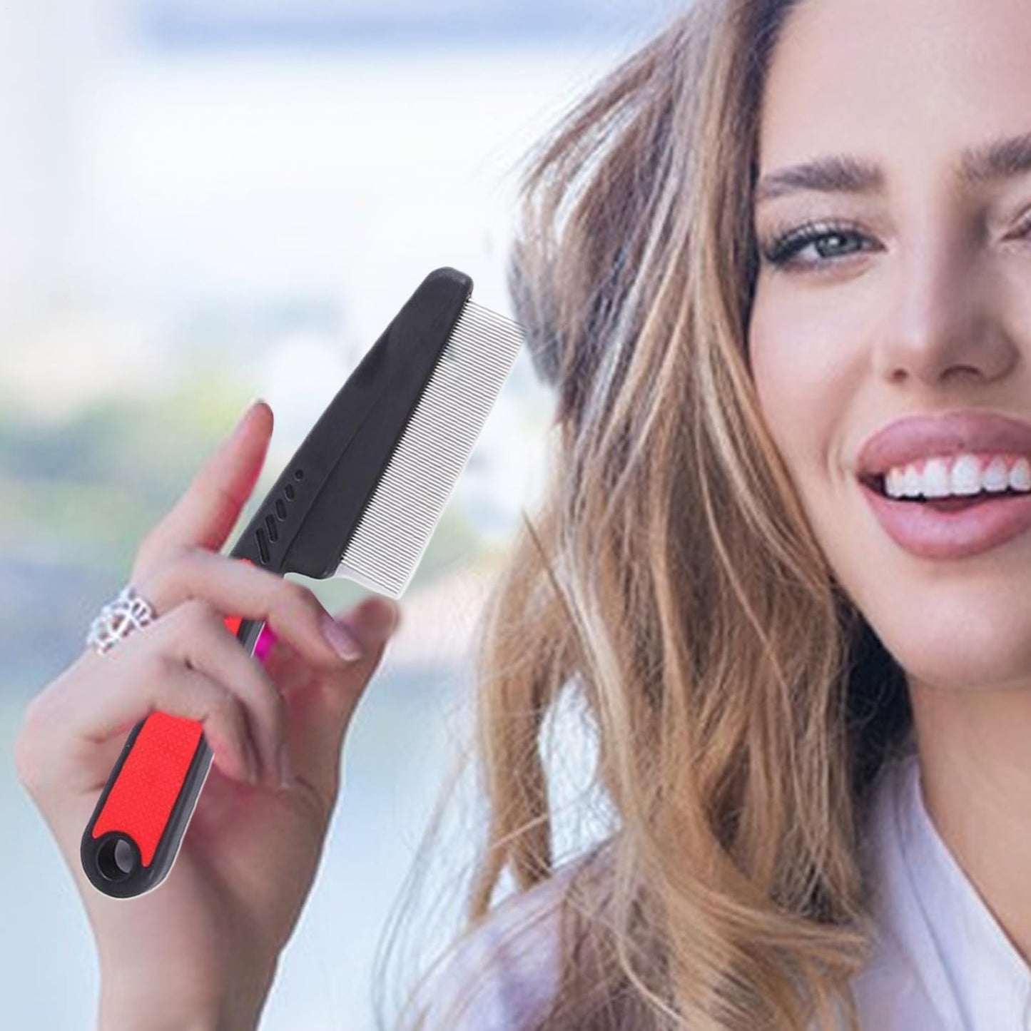 Hårskrubber för hårbotten, hårbotten Exfoliator Brush - Portable Scalp Brush Ergonomic Wide Tooth Comb - Massageverktyg och utrustning för bröllop, födelsedagar, årsdagar