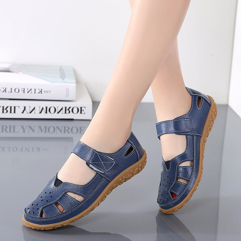 Women's Large Size Hollowed Out Breathable Shoes