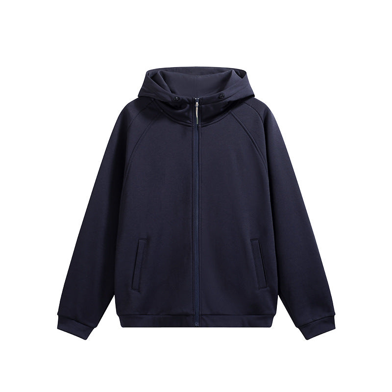 Hydrogen Four-sided Elastic Hooded Jacket Zipper Windproof Fleece Sweater