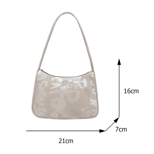 Transparent Jelly Western Style One-Shoulder Crossbody Bag