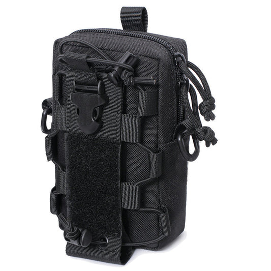 Outdoor Sports Water Bottle Zipper Bag Oxford Cloth Waist